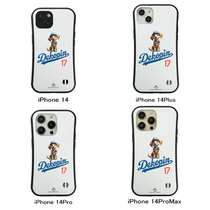 デコピン ケース いぬ 犬 コーイケルホンディエイラスト  Dekopin2 スマホ ケース iPhone8, SE2, SE3 ~ ケース iPhone16シリーズ