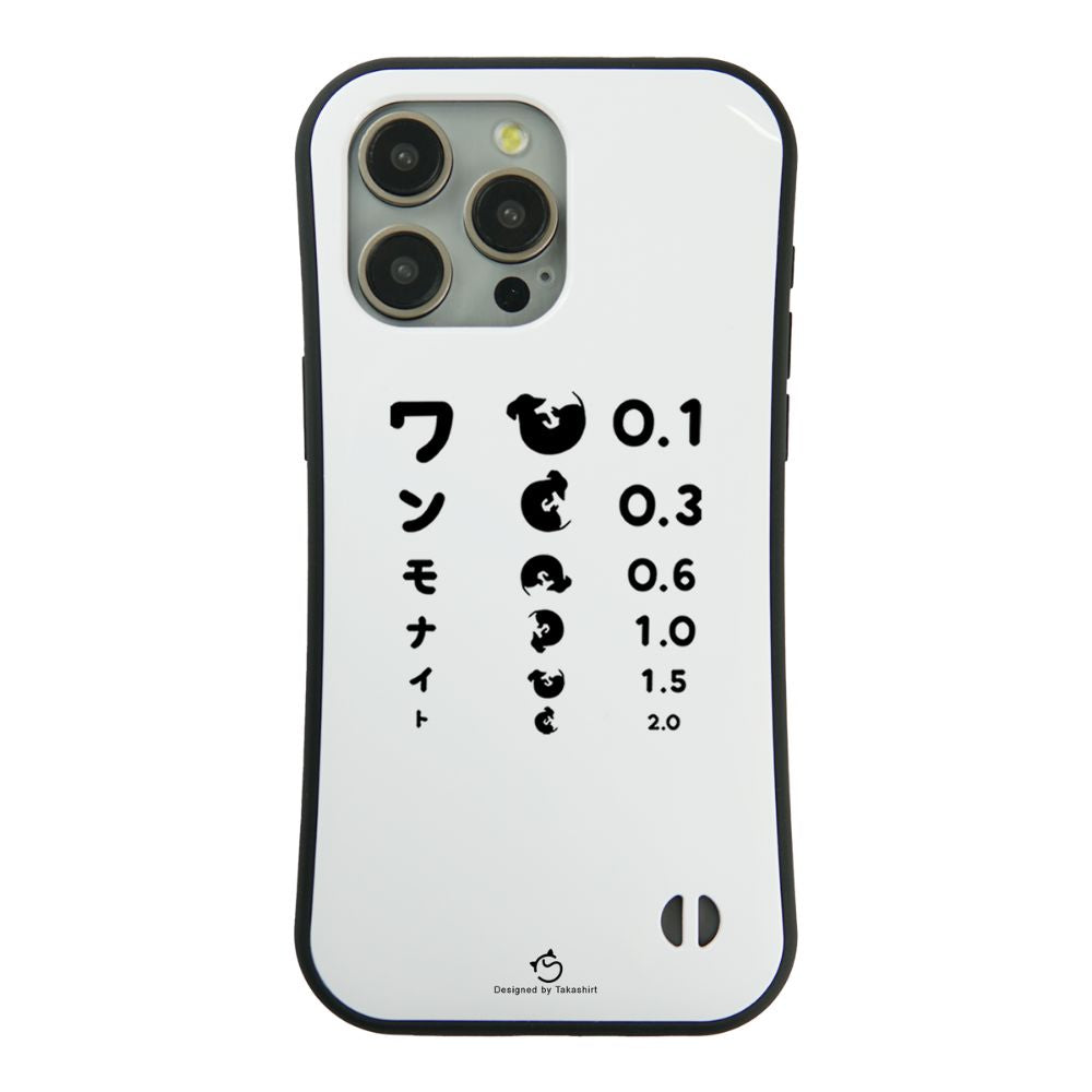 ケース いぬ 犬 イラスト  ワャンモナイト スマホ ケース iPhone8, SE2, SE3 ~ ケース iPhone16セリア