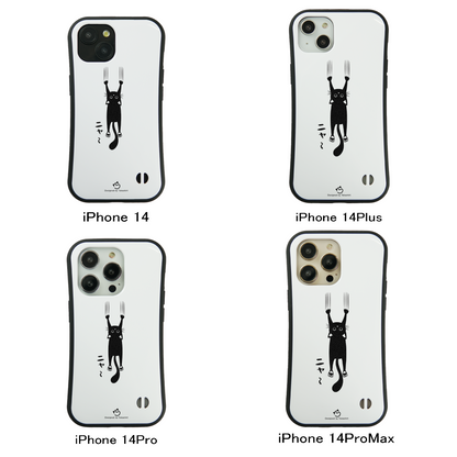 ケース ねこ 猫イラスト 引っ掻く猫 2 スマホ ケース iPhone8, SE2, SE3 ~ ケース iPhone16シリーズ