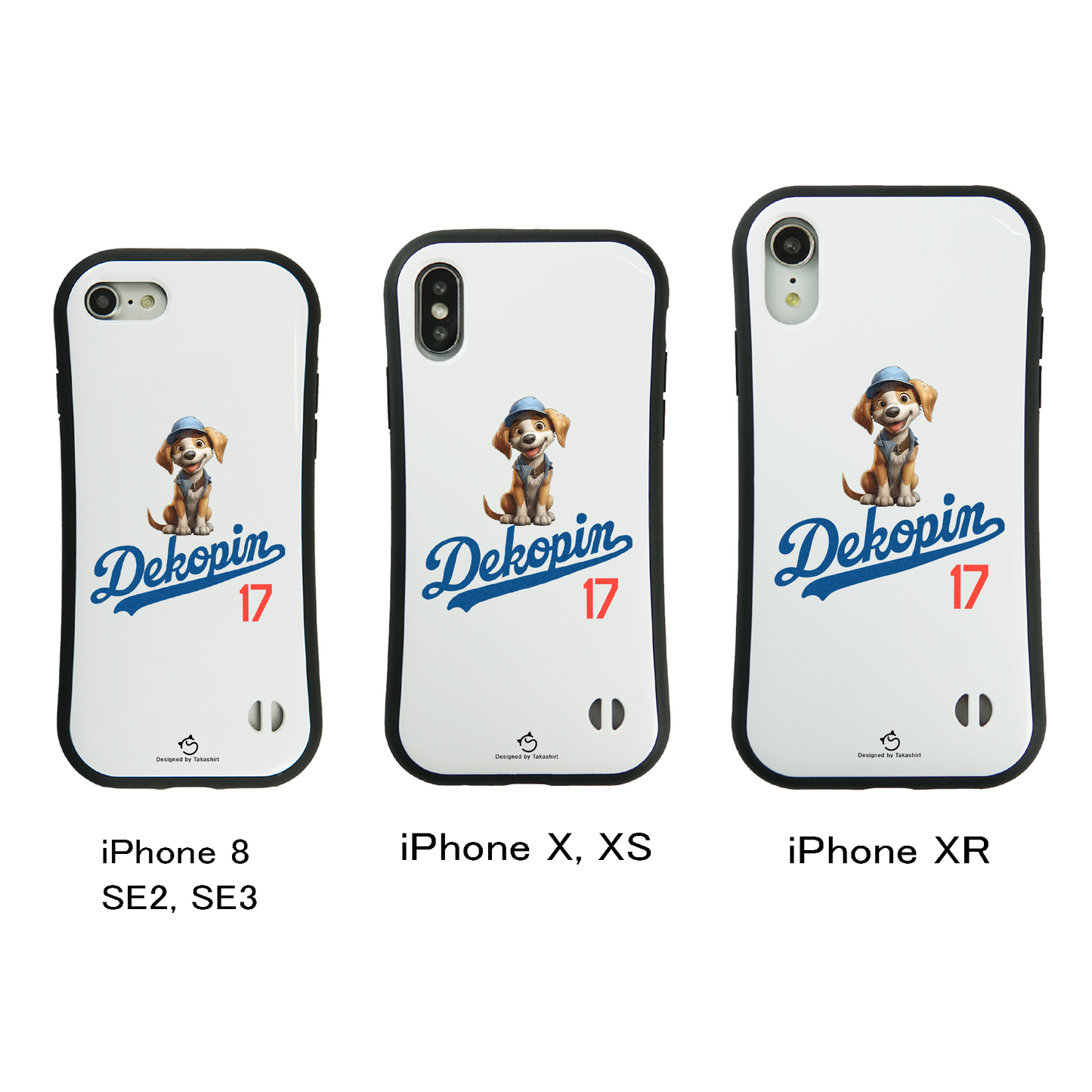 デコピン ケース いぬ 犬 コーイケルホンディエイラスト  Dekopin2 スマホ ケース iPhone8, SE2, SE3 ~ ケース iPhone16シリーズ