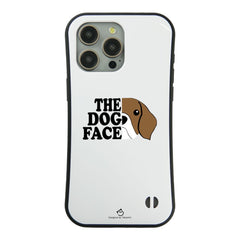 ケース いぬ 犬 イラスト  THE DOG FACE スマホ ケース iPhone8, SE2, SE3 ~ ケース iPhone17シリーズ