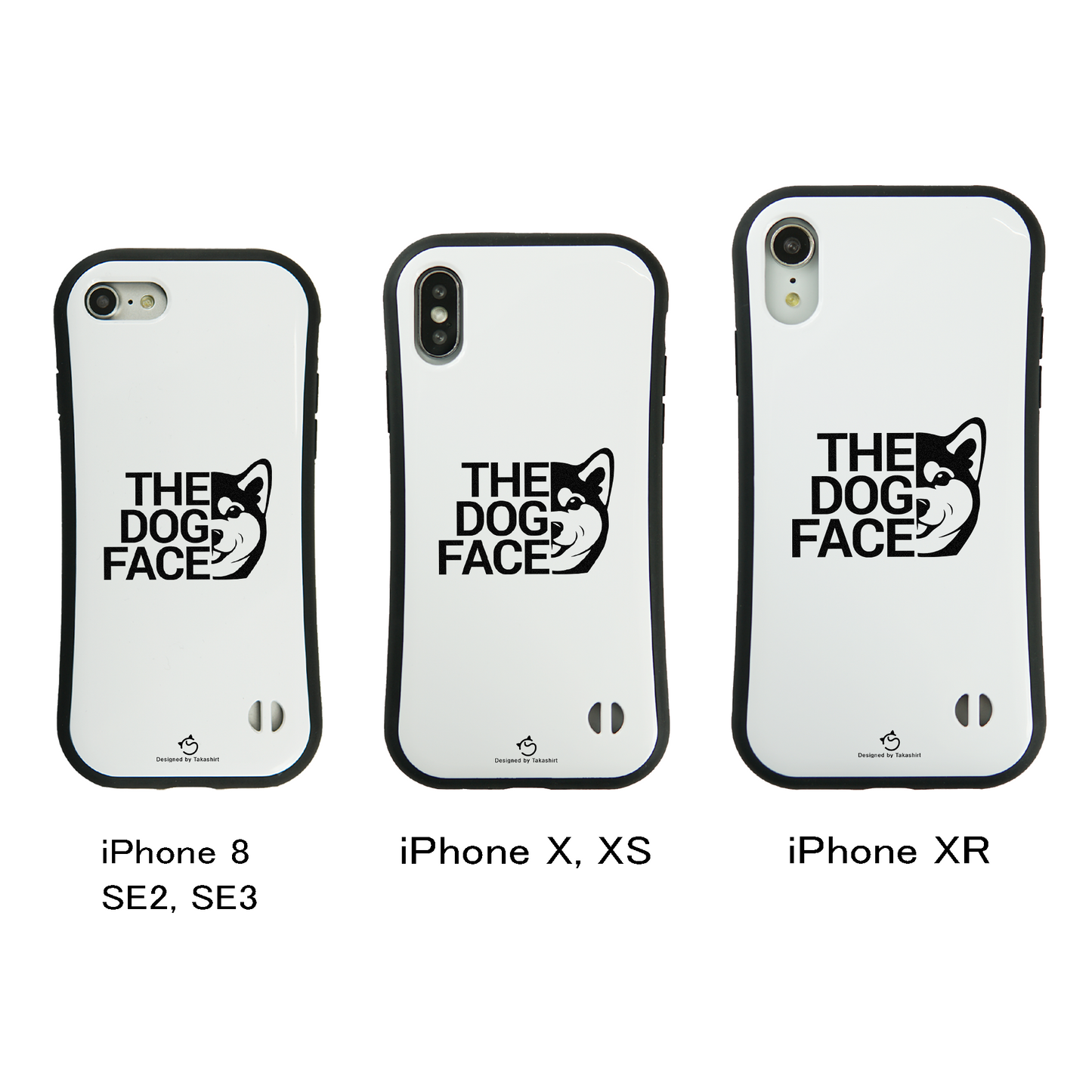 ケース いぬ 犬 イラスト ダックスフン 柴犬 THE DOG FACE 2 スマホ ケース iPhone8, SE2, SE3 ~ ケース iPhone16シリーズ
