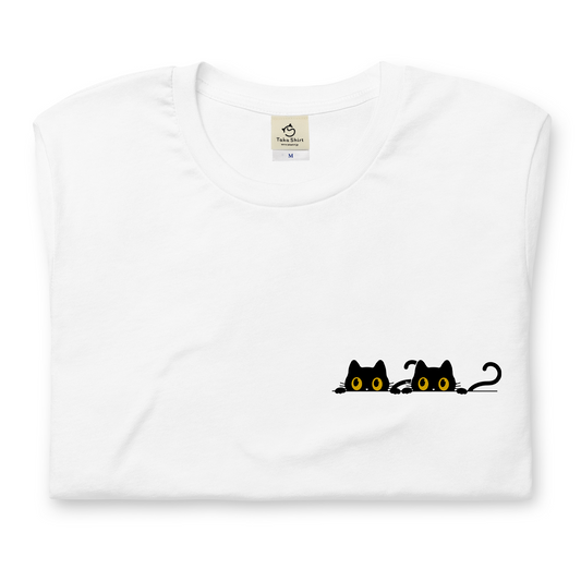 猫tシャツ ねこ 猫イラスト にゃんポイント｜アダルト&キッズサイズ
