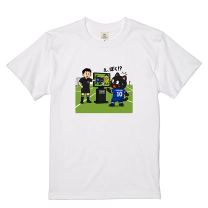 くろまるTシャツ｜え、ぼく！？ VARに驚くワールドカップデザイン