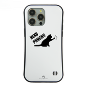 ケース ねこ 猫イラスト 猫パンチ スマホ ケース iPhone8, SE2, SE3 ~ ケースiPhone17シリーズ