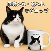 写真入り名入れマグカップ｜犬猫オリジナルギフト