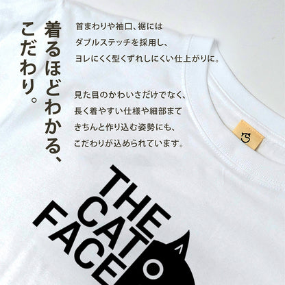 THE CAT FACE 猫Tシャツ｜かわいい猫デザイン