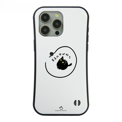 ケース ねこ 猫イラスト まるの中が好き  スマホ ケース iPhone8, SE2, SE3 ~ ケースiPhone17シリーズ