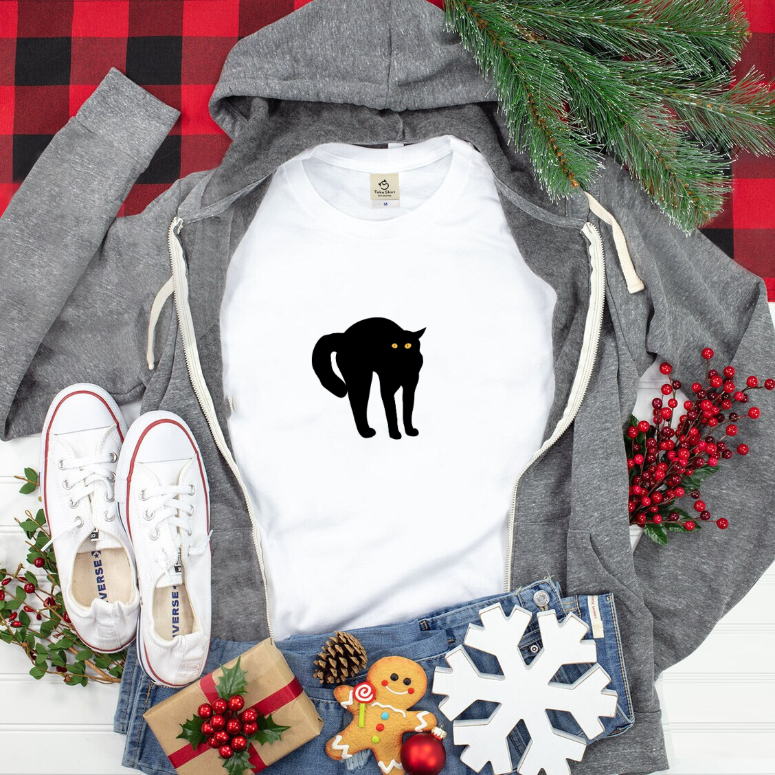 猫tシャツ ねこ 猫イラスト やんのか｜アダルト&キッズサイズ.