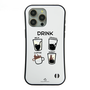 ケース ねこ 猫イラスト 猫ドリンク  スマホ ケース iPhone8, SE2, SE3 ~ ケース iPhone17シリーズ