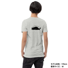 猫tシャツ ねこ 猫イラスト にゃにもしたくにゃ |バックプリント｜アダルト&キッズサイズ.