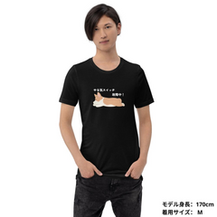 犬 tシャツ 犬イラスト Corgi犬 コーギー犬 やる気スイッチ故障中 ｜アダルト&キッズサイズ.