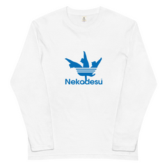 猫 ロン t 猫 長袖 t シャツ ねこ 猫イラスト Nekodesu2