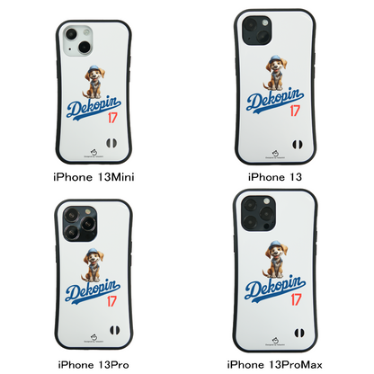 デコピン ケース いぬ 犬 コーイケルホンディエイラスト  Dekopin2 スマホ ケース iPhone8, SE2, SE3 ~ ケース iPhone16シリーズ