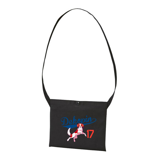 レギュラー キャンバス サコッシュ デコピン いぬ コーイケルホンディエ Dekopin.