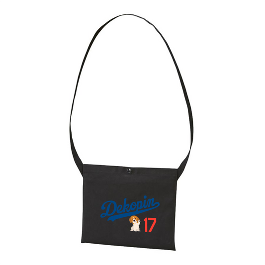 レギュラー キャンバス サコッシュ デコピン いぬ コーイケルホンディエ Dekopin.