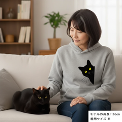 猫 パーカー ねこ かわいい 猫イラスト可愛い