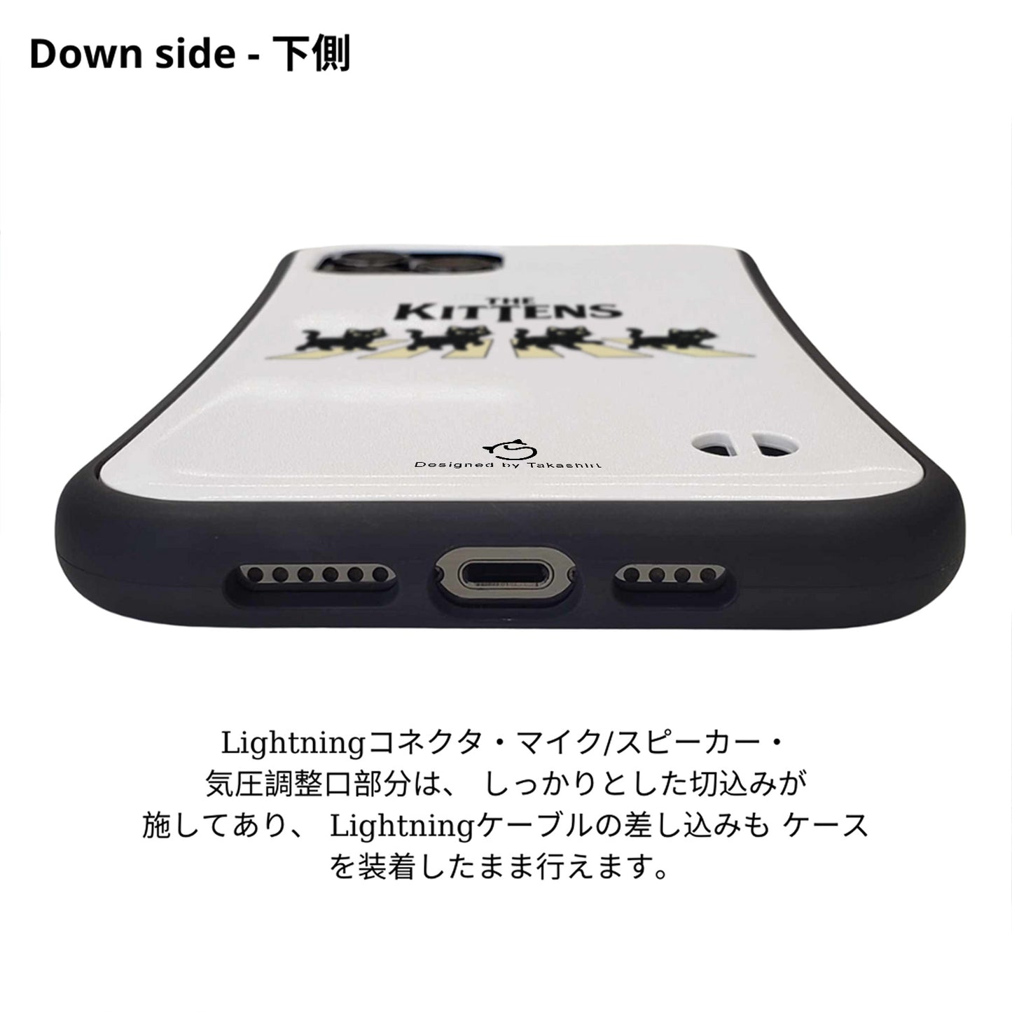 ケース ねこ 猫イラストロックTHE KITTENS スマホ ケース iPhone8, SE2, SE3 ~ ケースiPhone17シリーズ