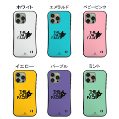 ケース ねこ 猫イラスト The Cat Face2 スマホ ケース iPhone8, SE2, SE3 ~ ケースiPhone17シリーズ