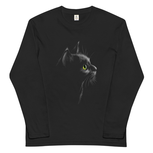猫 ロン t 猫 長袖 t シャツ ねこ 猫イラスト 可愛い猫.