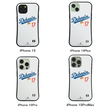 デコピン ケース いぬ 犬 コーイケルホンディエイラスト  Dekopin3スマホ ケース iPhone8, SE2, SE3 ~ ケース iPhone16シリーズ