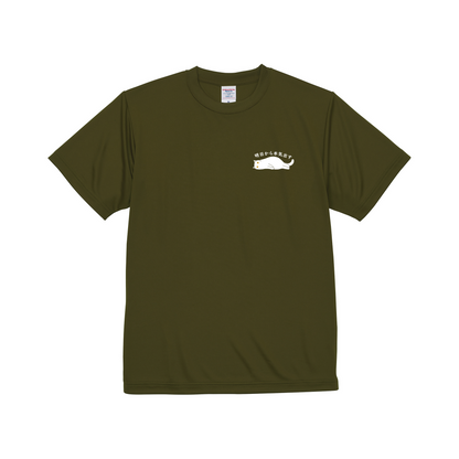 猫tシャツ ドライTシャツ シルキータッチTシャツ ねこ 猫イラスト ワンポイント tシャツ ｜SNSで話題！思わず笑顔に♪可愛い半袖Tシャツ「明日から本気出す」