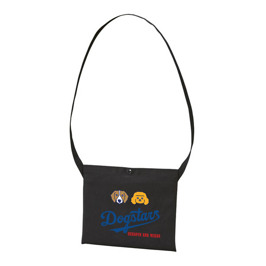 レギュラー キャンバス サコッシュ デコピン いぬ コーイケルホンディエ Dekopin.