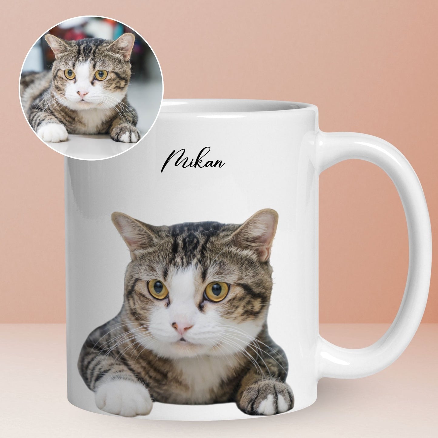 名入れマグカップ ペット写真 | 犬猫写真入れ オリジナルギフト | Takashirt