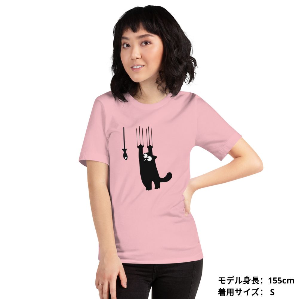 猫tシャツ ねこ かわいい猫イラスト｜アダルト&キッズサイズ.