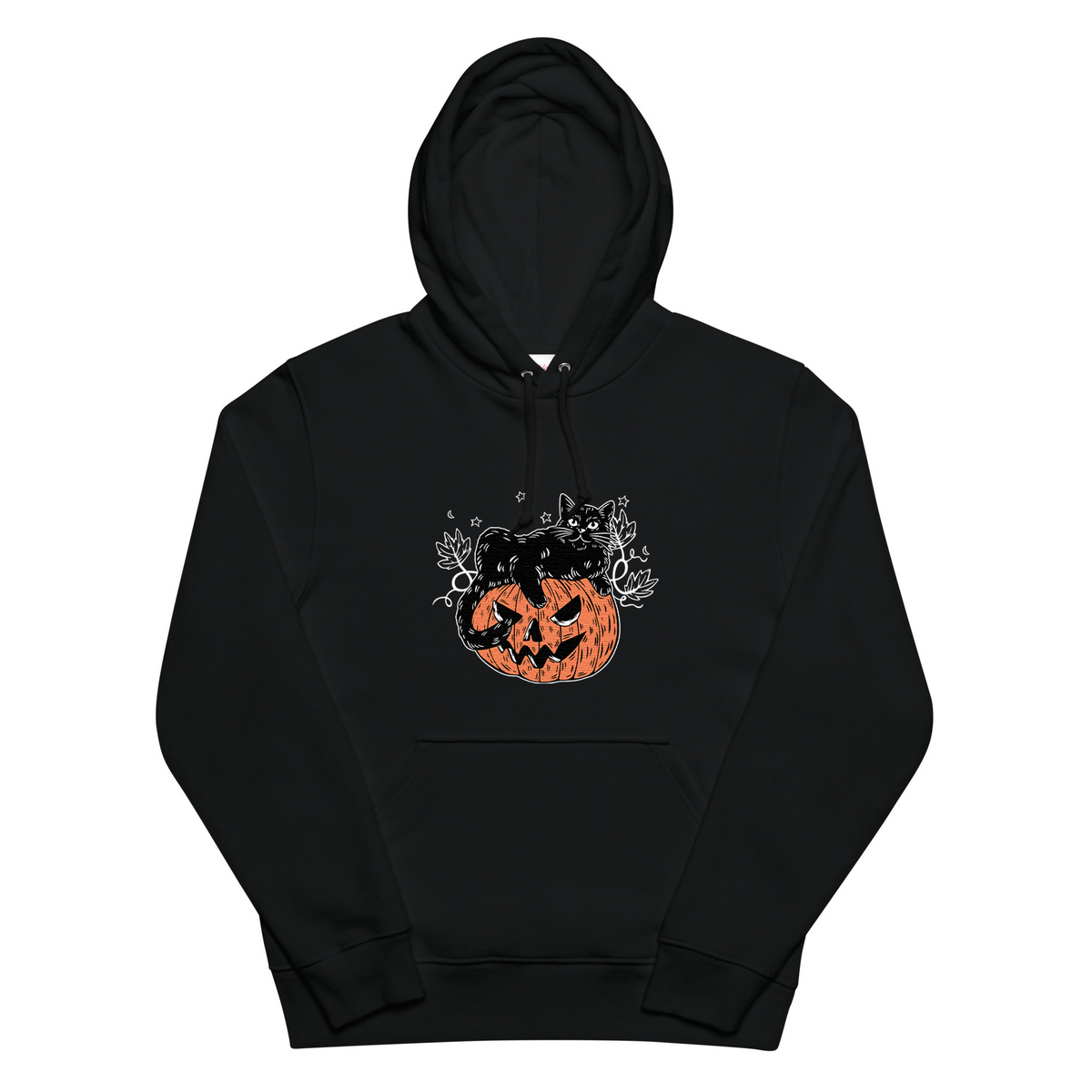 猫 パーカー ねこ かわいい 黒猫 ハロウィン1 ｜アダルト&キッズサイズ