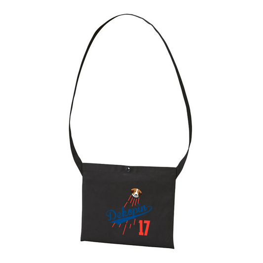 レギュラー キャンバス サコッシュ デコピン いぬ コーイケルホンディエ Dekopin.