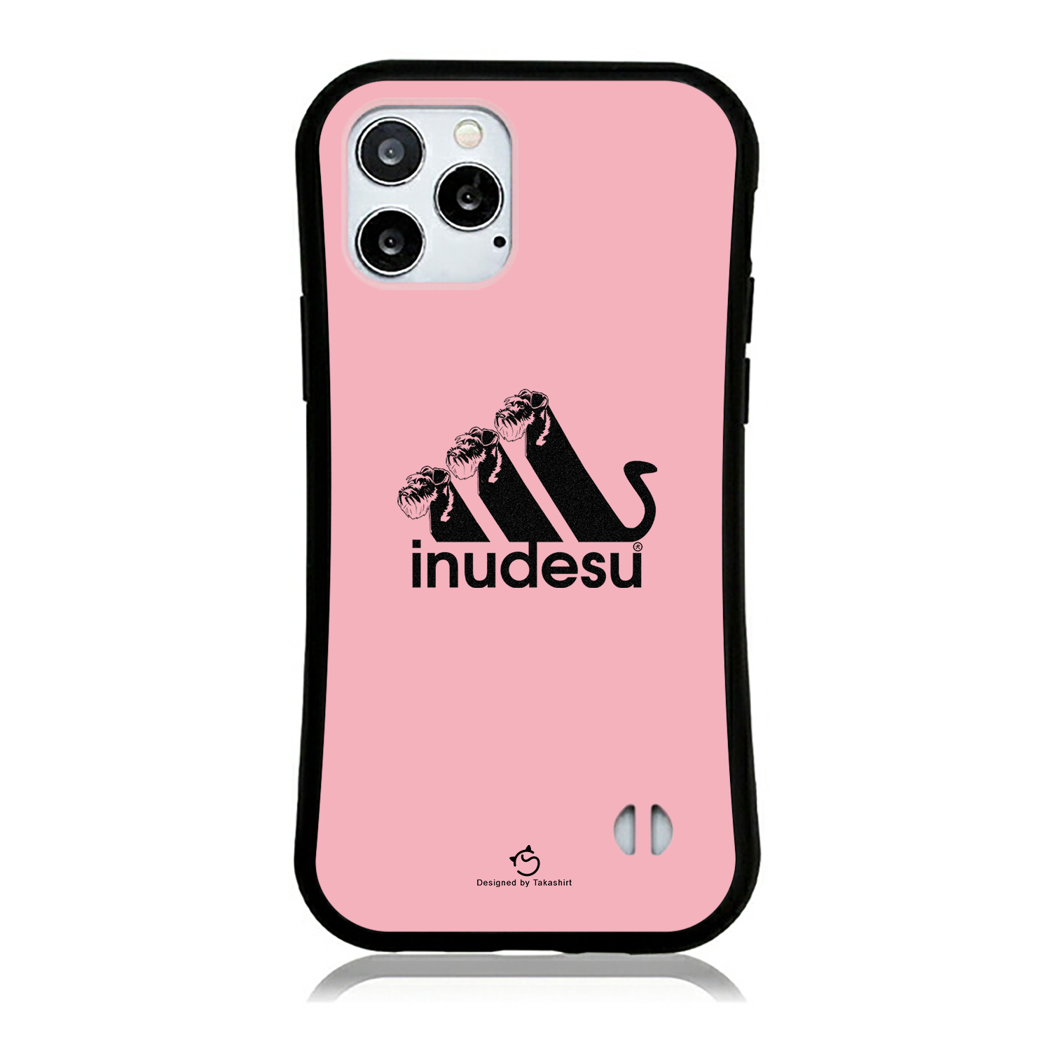 ケース いぬ 犬 イラスト  ミニチュア・シュナウザー INUDESU スマホ ケース iPhone8, SE2, SE3 ~ ケース iPhone16セリア.