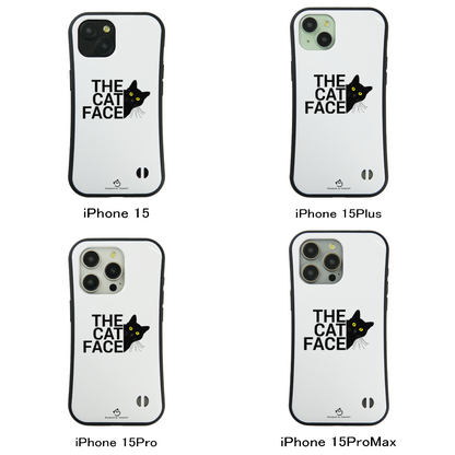 ケース ねこ 猫イラスト The Cat Face2 スマホ ケース iPhone8, SE2, SE3 ~ ケース iPhone16シリーズ