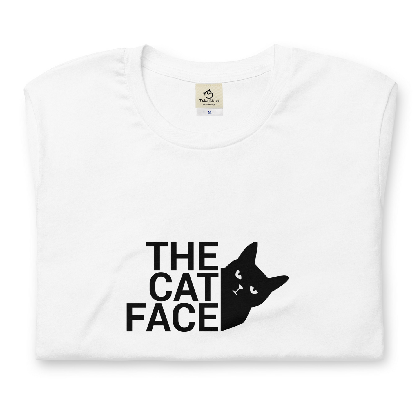 猫tシャツ ねこ 猫イラスト THE CAT FACE3｜アダルト&キッズサイズ.