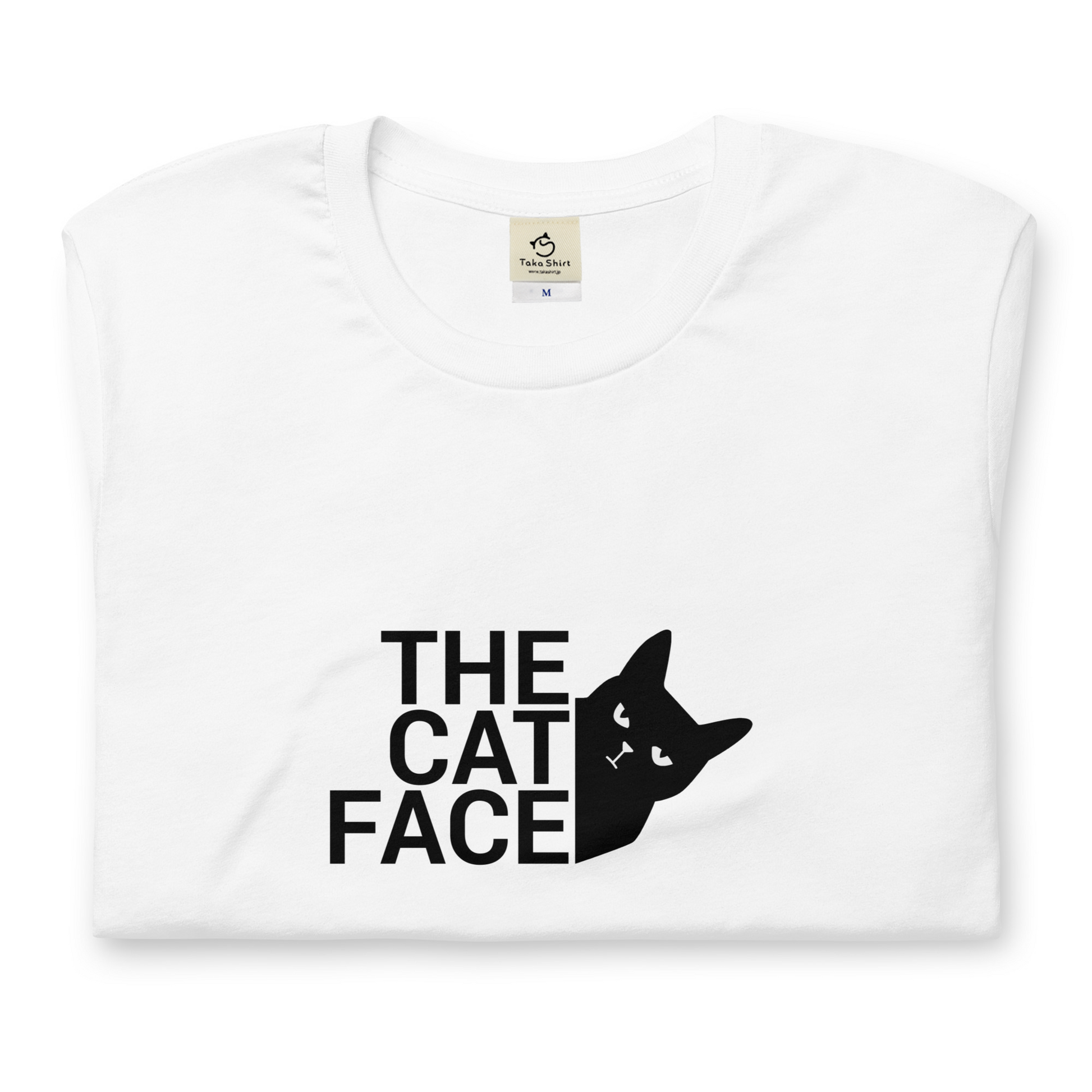 猫tシャツ ねこ 猫イラスト THE CAT FACE3｜アダルト&キッズサイズ.