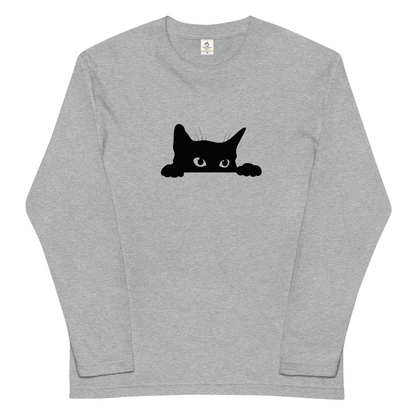 猫 ロン t 猫 長袖 t シャツ ねこ 可愛い猫イラスト