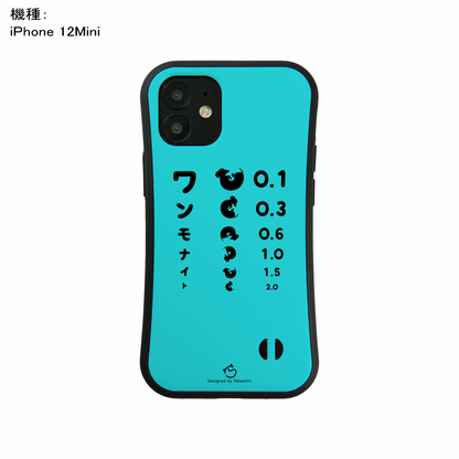 ケース いぬ 犬 イラスト  ワャンモナイト スマホ ケース iPhone8, SE2, SE3 ~ ケース iPhone16セリア