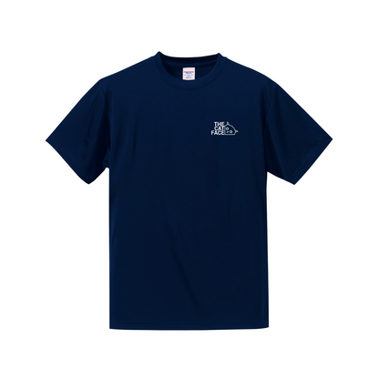 猫tシャツ ドライTシャツ シルキータッチTシャツ ねこ 猫イラスト おもしろ tシャツ THE CAT FACE ワンポイント