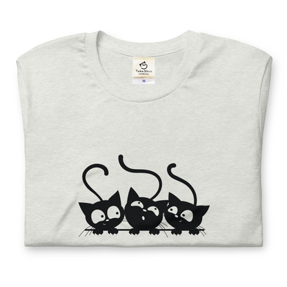 猫tシャツ ねこ 猫イラスト かわいいねこイラスト猫｜アダルト&キッズサイズ.