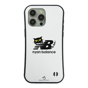 ケース ねこ 猫イラスト猫  Nyan Balanceー スマホ ケース iPhone8, SE2, SE3 ~ ケースiPhone17シリーズ