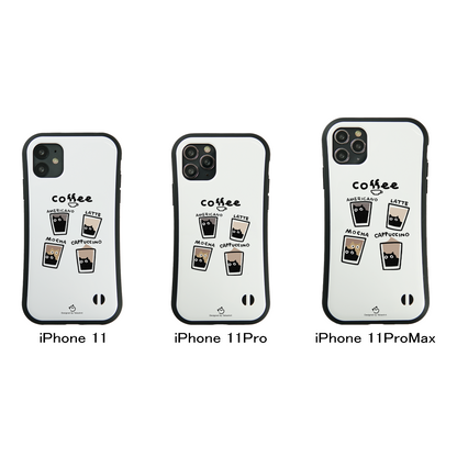 ケース ねこ 猫イラスト 猫カフェ1 スマホ ケース iPhone8, SE2, SE3 ~ ケース iPhone16シリーズ