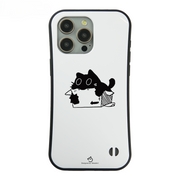 ケース ねこ 猫イラスト 段ボールが好きな猫  スマホ ケース iPhone8, SE2, SE3 ~ ケースiPhone17シリーズ