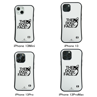 ケース いぬ 犬 イラスト ダックスフン 柴犬 THE DOG FACE 2 スマホ ケース iPhone8, SE2, SE3 ~ ケース iPhone16シリーズ