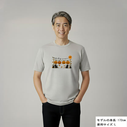猫tシャツ ねこ 猫イラスト おもしろ tシャツ かわいい ハロウィン2|アダルト&キッズサイズ