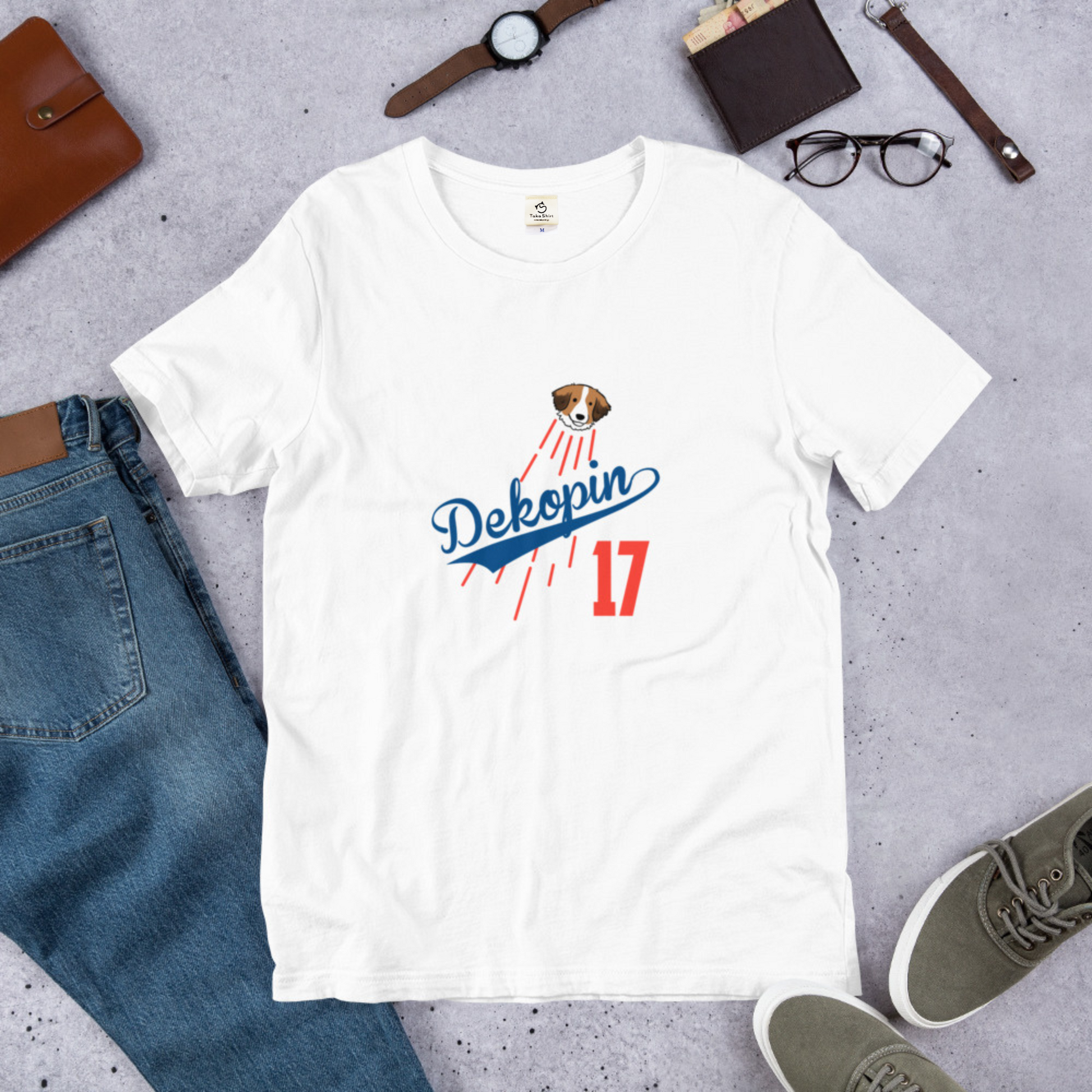 デコピン 犬tシャツ いぬ コーイケルホンディエ 大谷 Dekopin