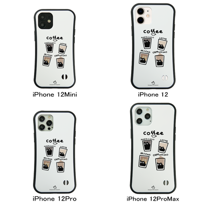 ケース ねこ 猫イラスト 猫カフェ1 スマホ ケース iPhone8, SE2, SE3 ~ ケース iPhone16シリーズ