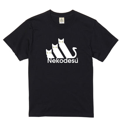 Nekodesu 猫Tシャツ｜かわいいワンポイント