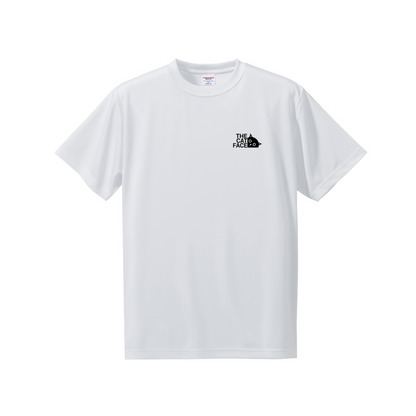 猫tシャツ ドライTシャツ シルキータッチTシャツ ねこ 猫イラスト おもしろ tシャツ THE CAT FACE ワンポイント