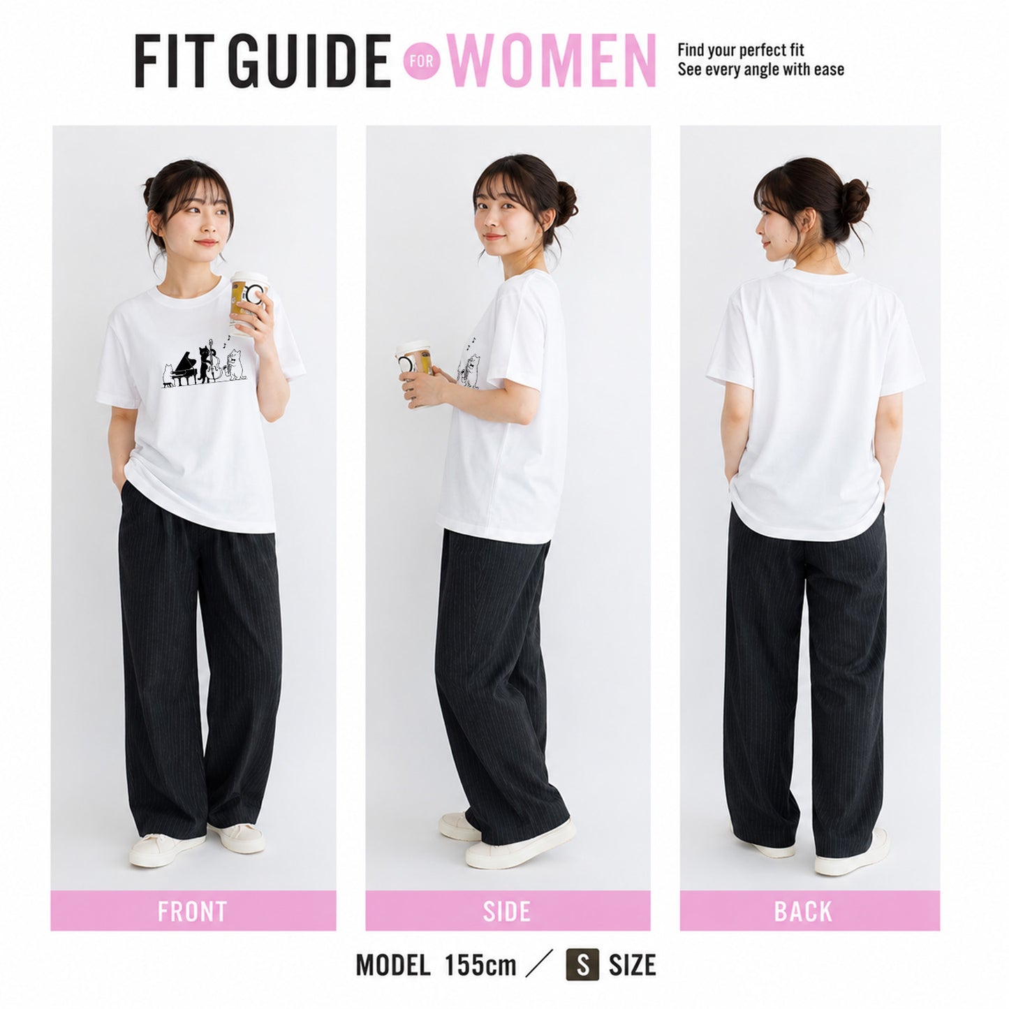 猫ジャズバンド 猫Tシャツ ｜音楽好きに人気
