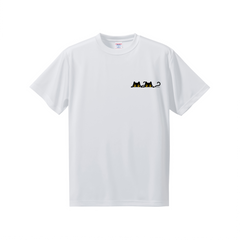猫tシャツ ドライTシャツ シルキータッチTシャツ ねこ 猫イラスト おもしろ tシャツ にゃんポイント